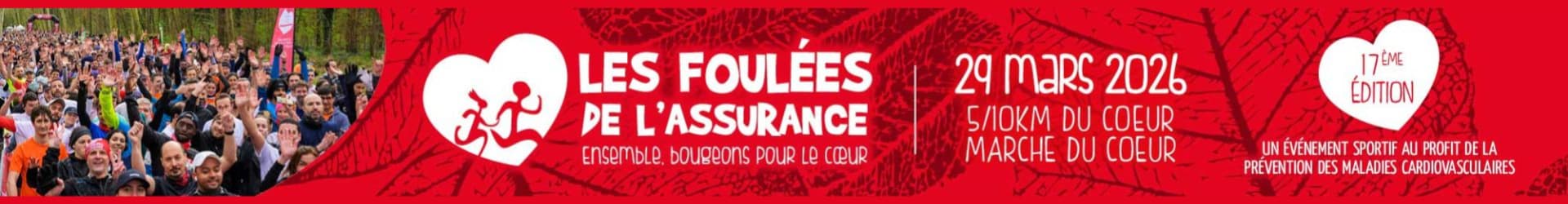 Les foulées de l'Assurance 2026 banner